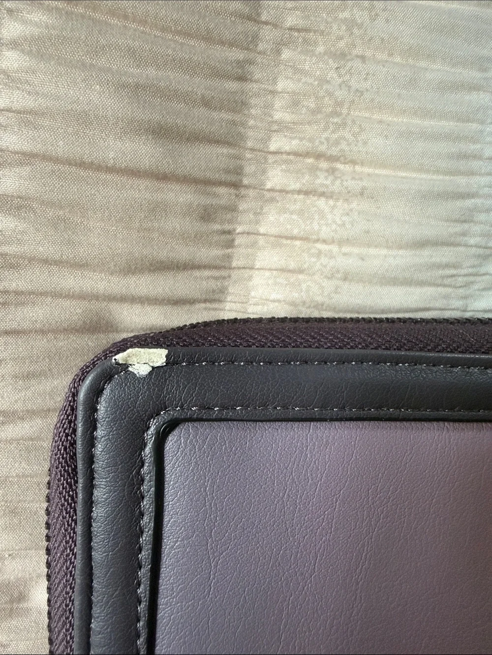 Simply Vera Purple Ombré Clutch Wallet
